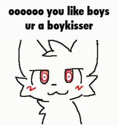 boykissing moment