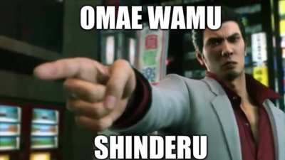 Yakuza used to roll the dice