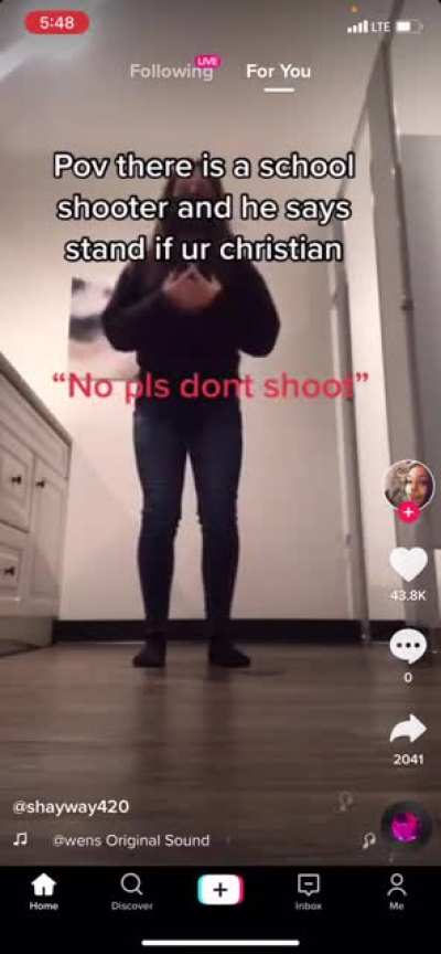 stand if ur christian