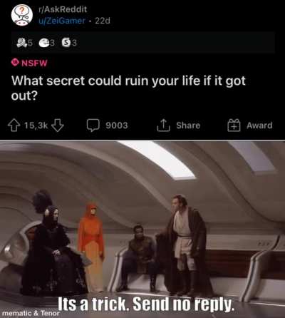 Its a trap!