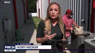 Fox 26 TV Reporter Ivory Hecker Informs Network LIVE ON AIR She's Blowing The Whistle On Them