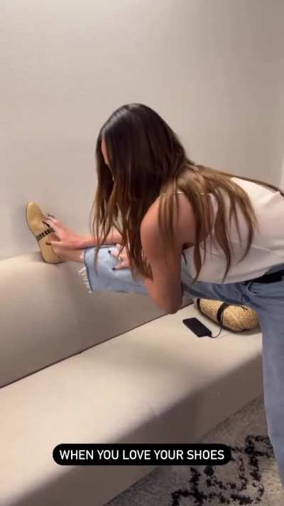 When you love your shoes - July 10, 2024