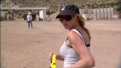 Kari Byron Boobs And Bootie GIF