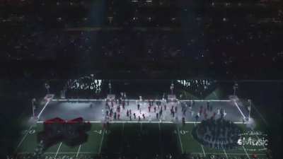 The entire stadium signing &ldquo;A minorrr&rdquo; during Kendrick Lamar&rsquo;s Super Bowl halftime show