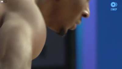 New U96 Snatch WR 187kg - Lesman Paredes (COL)