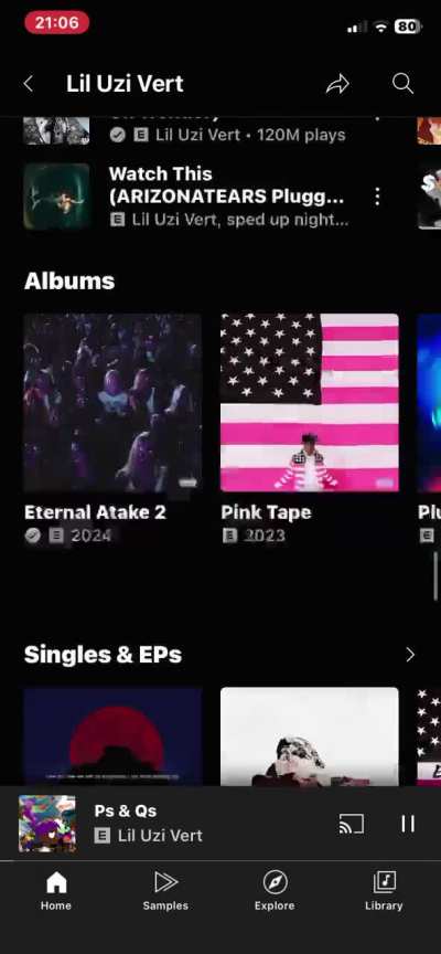 Why do Lil Uzis songs sound &ldquo;different &ldquo;