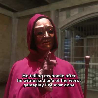 "I was just lagging"