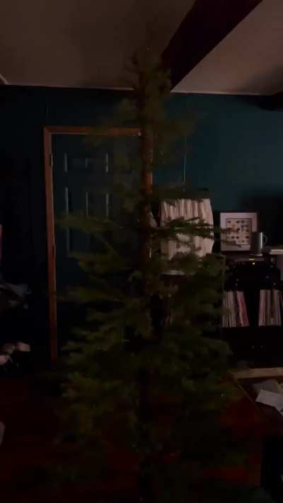 My new Christmas tree has a NIN setting&hellip; (potential seizure warning)