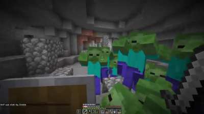 The worries we go through for a Minecraft dog...
