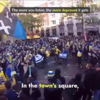 Israeli&rsquo;s in Amsterdam chant we will rape your girls
