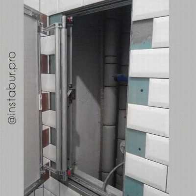 Tiled access panel