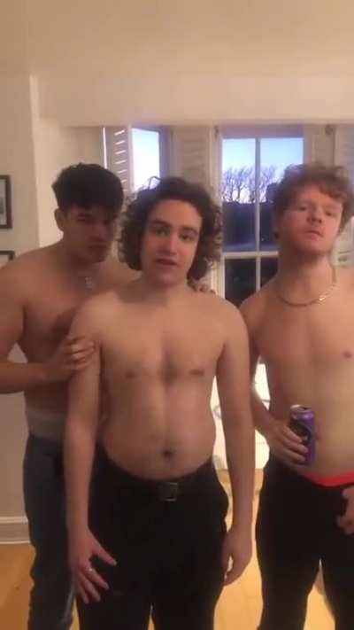 It's Friday. So watch out for my boys hitting the club.