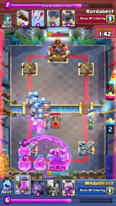 My little brother and I spent hours on this trying over and over again and I&rsquo;m pretty sure we got the world record for electro giants in play at once(15). If anyone has done better please let me know.