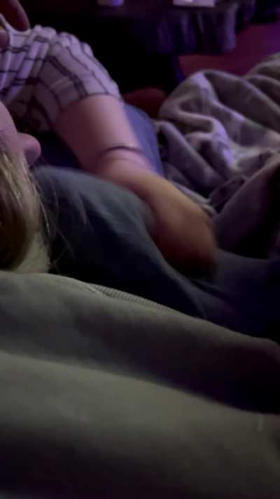 Sometimes I&rsquo;m just trying to chill but she says playing with a big dick helps her relax