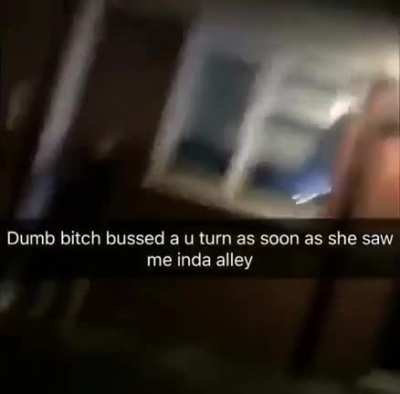 Man chases terrified woman down an alley as she is panicking for her life