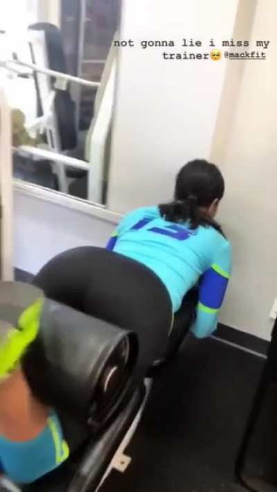 working out on the story