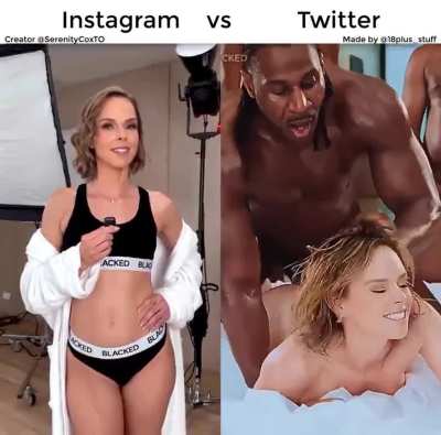Serenity Cox BLACKED underwear vs BLACKED reality