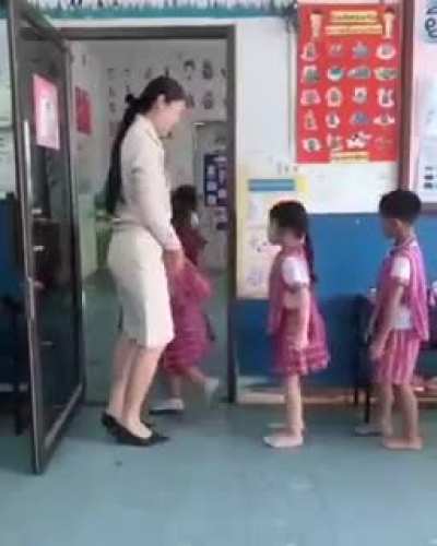 Best school teacher awardee!