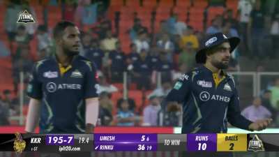 Relieve the glorious consecutive 5 sixes from Lord Rinku