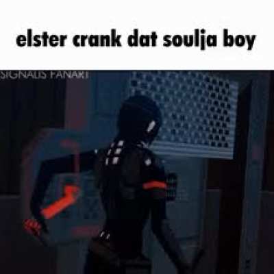 Elster cranking it