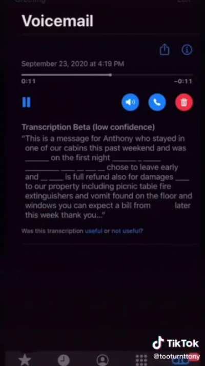 Tik toker trashes air bnb and laughs about it