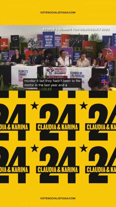 &ldquo;Texas, where people froze to death&hellip;because of climate change, because of greedy for-profit electrical companies&hellip;Texas, one of the worst rates of hunger and poverty for children.&rdquo; Karina Garcia at the People&rsquo;s Summit for Democracy 2022