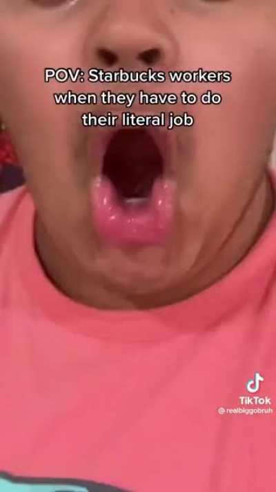 Starbucks employees:🗿