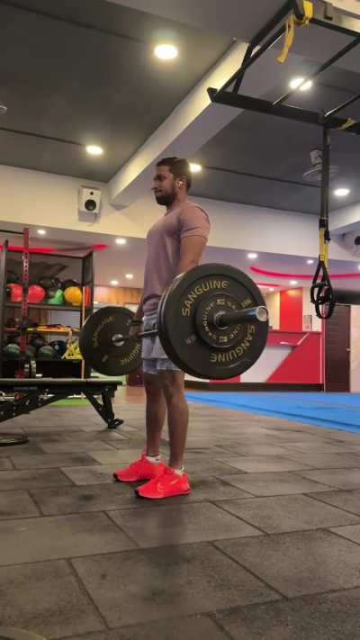 Form Check &ndash; 65 kg Hang Power Clean