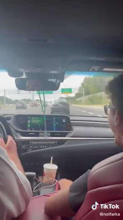 Saw this on TikTok. What&rsquo;re y&rsquo;all&rsquo;s thoughts on people driving like this?