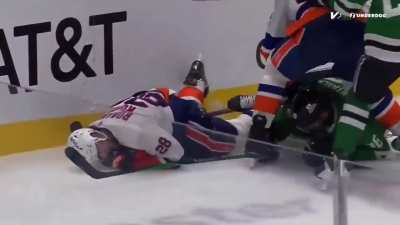 Rantanen was NOT tripped by Mayfield - it was 100% on him