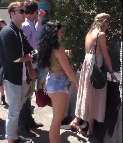 In public