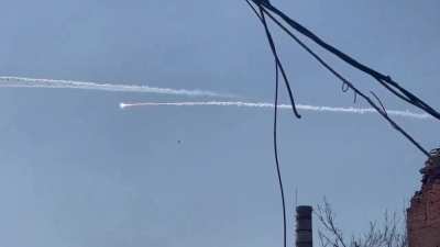 Ru pov: Russian airstrikes on Chasov Yar