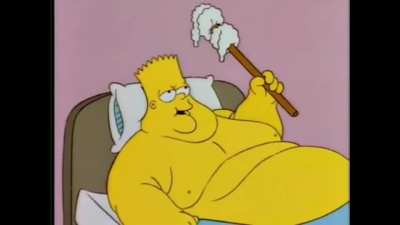 I like how Bart suddenly has a southern accent