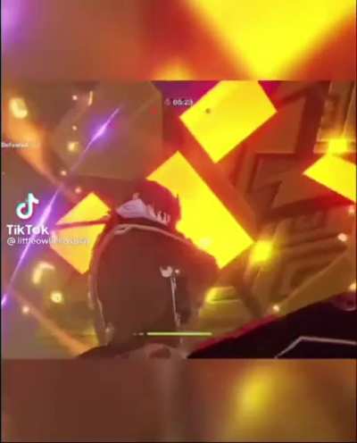 Xiangling took his spotlight 😂
