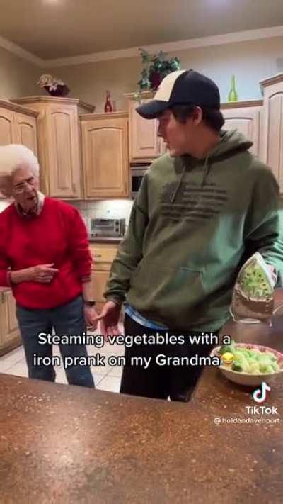 Grandma is Definitely Reconsidering Her Will