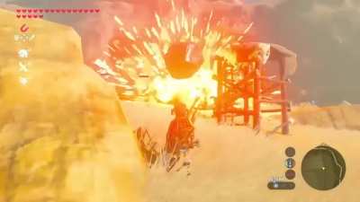 Link says goodbye