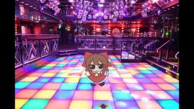reimu fumo getting funky in the club on fumo friday
