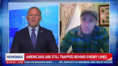 "Cut him off now! Cut him off now! You&rsquo;re not going to blame this on President Trump on my show!"