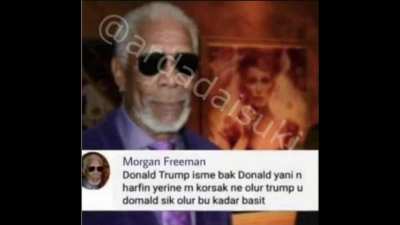 morgan freeman'ın şok a&ccedil;ıklaması!