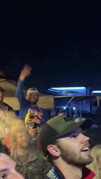 NASCAR event gets wild