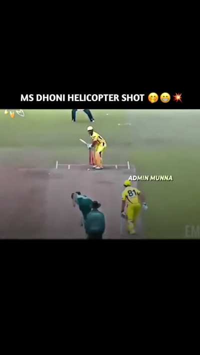 Dhoni finishes off in style