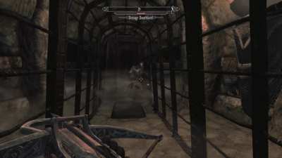 Almost a three-minute video of a draugr running in place while "Stayin&rsquo; Alive" plays in the background