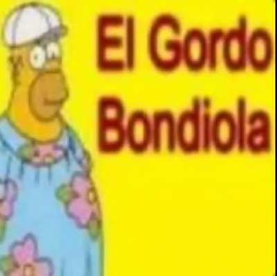 El gordo Bondiola