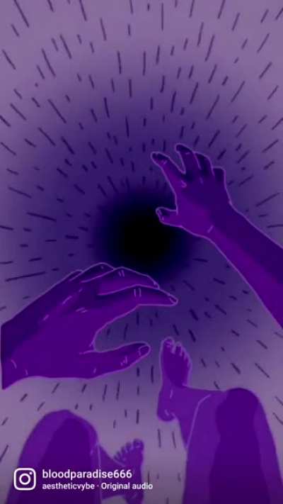 Wanted to share this trippy stop motion I did yesterday