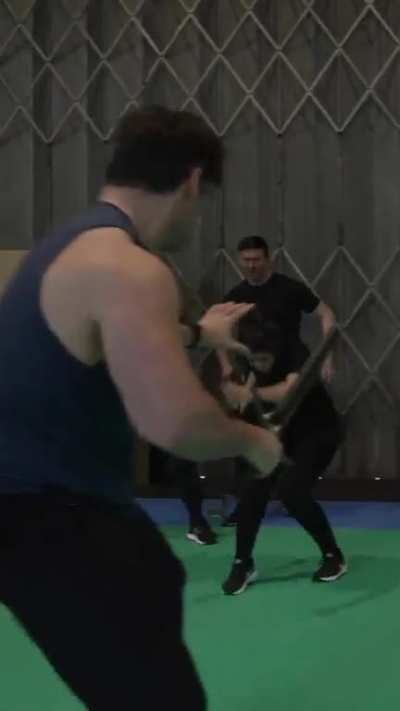 The stunt training that made the
Shaerrawedd one-shot fight scene happen. ⚔️