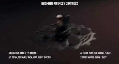 The official trailer of the "Skibidi Buzzsaw RC Drone" from the DafuqBoom shop (Amazon)