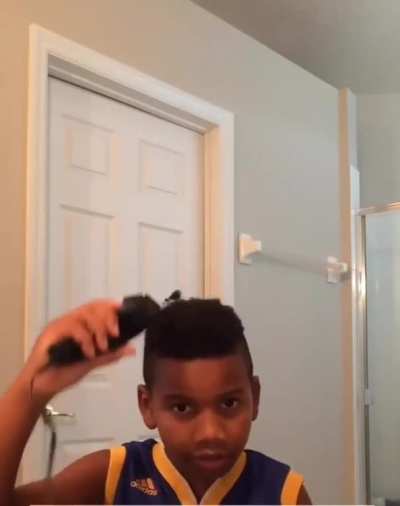 Hi guys, welcome, I'm going to cut my own hair...
