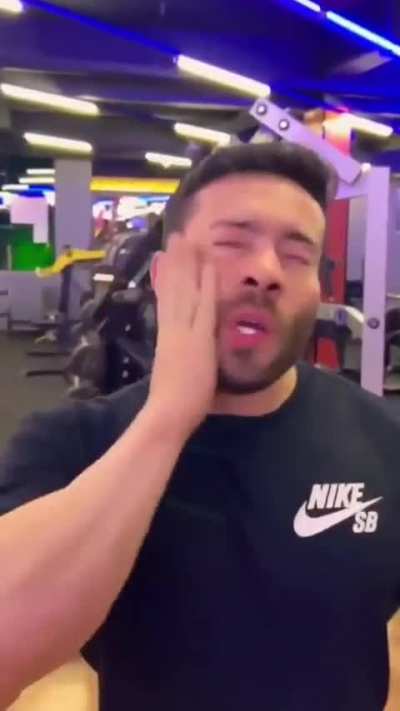 Normal day at gym