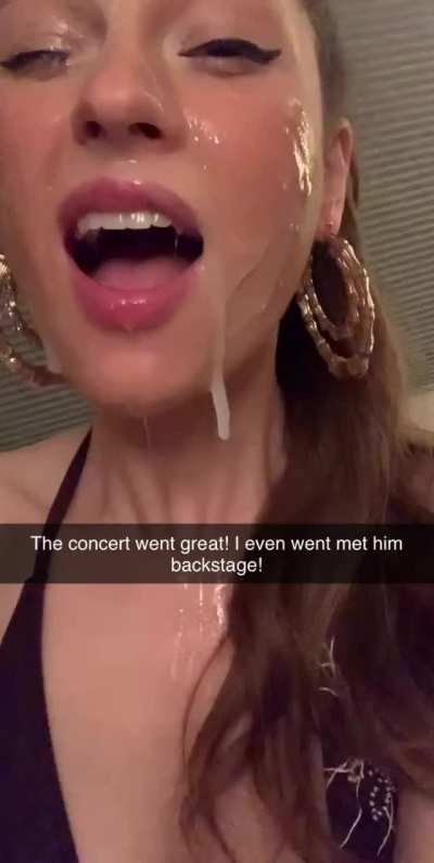 Your girl went to her fav artists concert without you. It went great!
