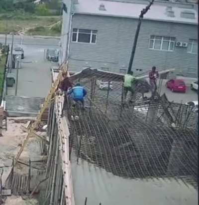 Let's pour some concrete.